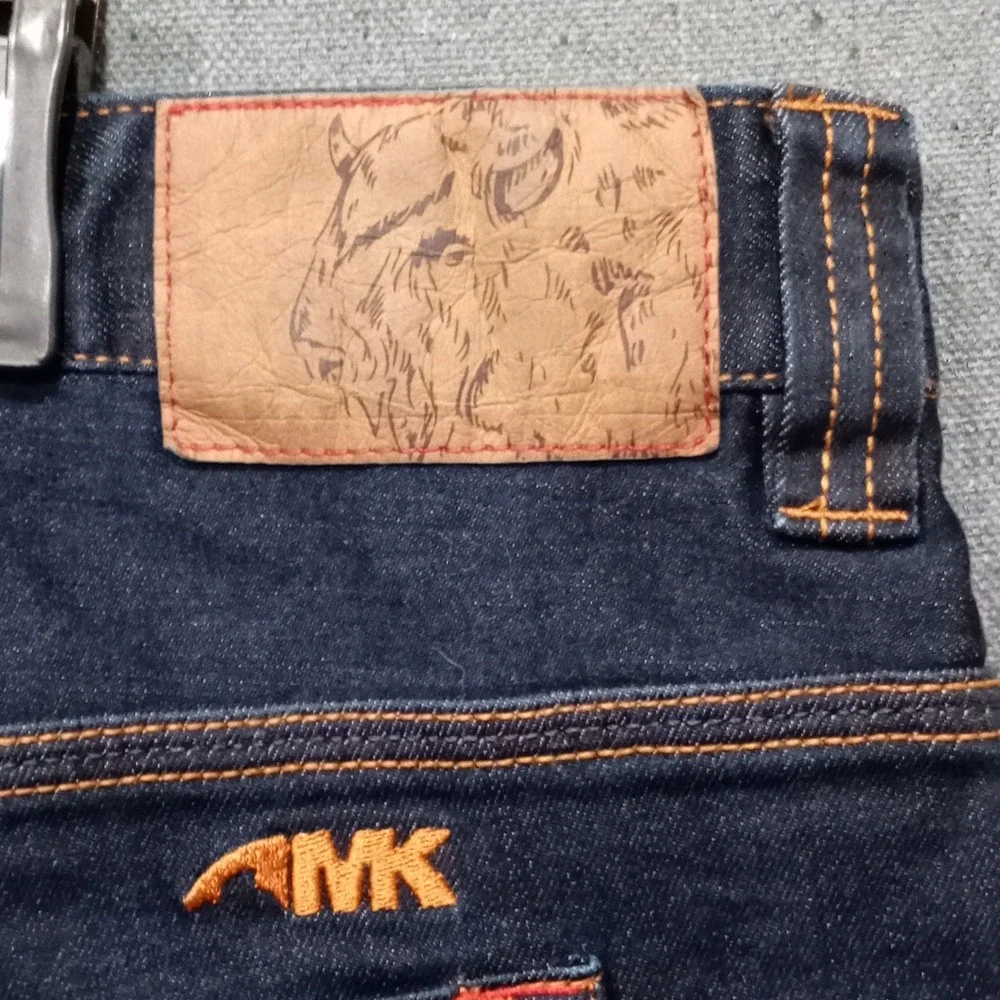 Mountain Khakis Slim Tailored Fit Jeans Mens 38x32 Dark Wash Indigo Denim